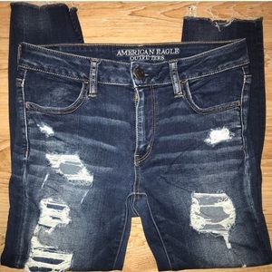 Never worn, American eagle super soft stretch jean